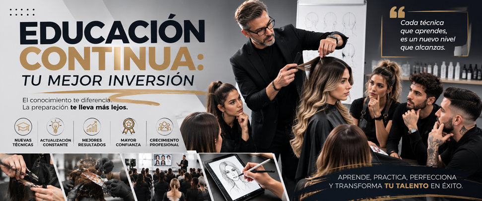 Educacion continua para los profesinales de la belleza